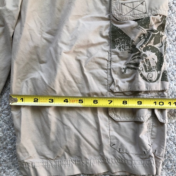 Sideout Tan Cargo Shorts Boys Size 16 - Picture 6 of 15
